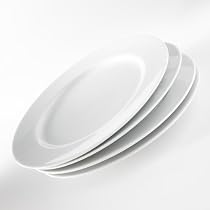 Royal Worcester Classic White Set of 4 Dinner Plates