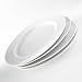 Royal Worcester Classic White Set of 4 Dinner Plates