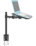 VIVO Single Laptop / Notebook Desk Mount / Stand Fully Adjustable Extension with Clamp by (STAND-V001L)