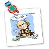 Londons Times Funny Panel Hollywood Cartoons - Yul Brenner Tis A Puzzlement - Quilt Squares