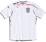 England 2008 Home Jersey-white/navy-red