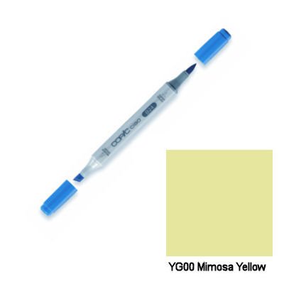 Copic Markers YG06 Ciao with Replaceable Nib, Yellowish Green