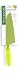 Santoku Knife with ridges - Green
