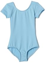 Capezio Girls 2-6x Short Sleeve Leotard