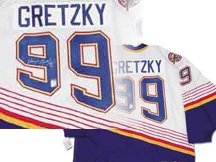 Wayne Gretzky Autographed/Hand Signed Jersey St. Louis Blues Dark Pro