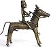 Horse Statue Metal Gifts Unique Handmade Indian Artifacts Length: 8 inches Width: 6.75 inches (horse002)