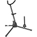 On-Stage Stands Alto/Tenor Saxophone Stand with Flute/Clarinet Peg