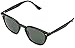 Ray-Ban Injected Unisex Sunglass Square, Black, 50 mm