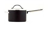 Review Meyer Group Ltd  / Meyer Anolon Professional Hard Anodised Saucepan with Glass Lid, Helper Handle & DuPont Autograph Non-stick coating, 20 cm, 3.8 Litre