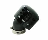35mm Air Filter For Bike Kawasaki Ae80 Ar80 Motorcycle C219 - Black
