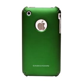 CaseCrown iPhone 3G 3GS Soft Polycarbonate Slim Fit Case - Green