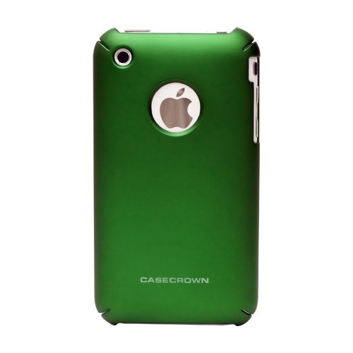 CaseCrown iPhone 3G 3GS Soft Polycarbonate Slim-Fit Case (Green)