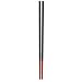 Silicone Tip Chopsticks, Red (Standard 25cm)