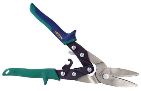 Irwin 2073102 10-Inch Right and Straight Cut Aviation Snip