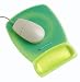 Electronics : 3M Precise Mousing Green Swirl Design - Mouse pad with wrist pillow