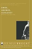 Produkt-Bild: Ende, Grenze, Schluss?: Brecht und der Tod