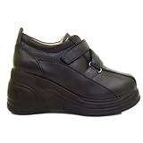 Search : Black Goth Gothic Velcra Emo Platform Shoes