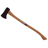 Ames True Temper Woodings Single Bit Michigan Axe with 36-Inch Hickory Handle 1188200