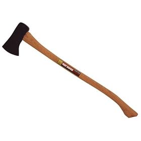 Ames True Temper Woodings Single Bit Michigan Axe with 36-Inch Hickory Handle #1188200 by AMES TRUE TEMPER