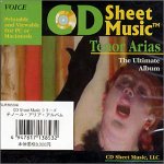 CD Sheet Music テノール・アリア・アルバム