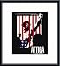 Attica, Art Poster with Metal Frame, poster size: 11