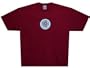 BREAKING BENJAMIN - Black Logo - Maroon T-shirt