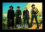 The Killers (Group, Cowboys) Framed Music Poster Print - 24 X 36