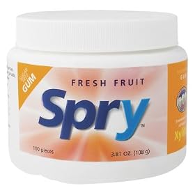 Xlear - Spry Gum Fresh Fruit, 100 gum Gum gum