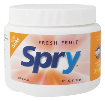 Xlear - Spry Gum Fresh Fruit, 100 gum