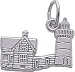 Jewelry : Nubble Cape Nedick Lighthouse: ME Charm by Rembrandt Charms