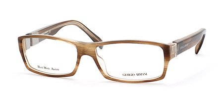 Click here to buy AUTHENTIC GIORGIO ARMANI 415 07WN LIGHT BROWN PLASTIC EYEGLASSES 56mm.