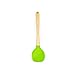 Quicklids QL-WS-GR Silicone Spatulas with Wooden Handles (Set of 3), Green
