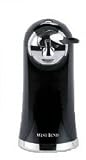 West Bend 77202 Can Opener with Knife Sharpener - Black