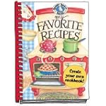 My Favorite Recipes Blank Cookbook
