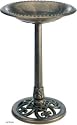 Gardman BA01136 Pedestal Bird Bath Verdigris