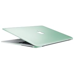 MacBook Air 11" / 11,6 Zoll Notebook Hardcase Hartschalenkoffer Crystal Case Etui Tasche Unibody Transparent Gr�n, Aussparung f�r Apple Logo Schutz H�lle Protector Schutzh�lle Cover Case Notebookh�lle Hartschale von der Marke Incutex