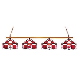 74 Executive Billiard Pool Table Lamp Light University of Wisconsin Badgers - Free... by Wave
