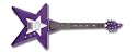 Daisy Rock Star Artist Guitar, Cosmic Purple