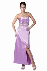 Satin Sweetheart  Dress