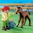 Child with Foal