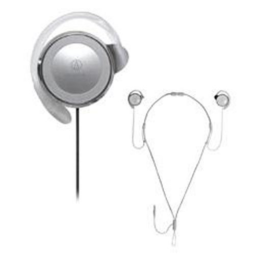 audio-technica ネックストラップ一体型イヤフィットヘッドホン ATH-EQ330NS SV