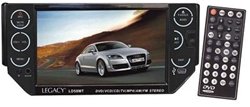 Legacy LD58MT 5.5-Inch TFT Touch Screen Motorized Panel DVD/VCD/CD/MP3/CDR/USB/SD Card/AM/FM with Razor Soft Touch Buttons