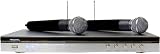 Hisonic UHF PLL Wireless Karaoke System with Mixer & Two 4-Channel UHF Wireless Handheld Microphones, OK28.