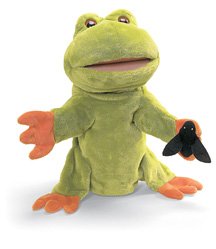 Gund Kids Playful Puppet Frog 12