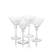 Nautica J-Class Collection 8-Ounce Martini Glass, Set of 4