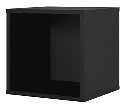 Foremost 327606 Modular Open Cube Storage System, Black