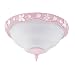 Hunter 22381 Girls Incandescent Light Kit - Flower Fan Light - 120watt (adds 4.75")