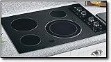 GE 30 JP356BMBB Black Built-In CleanDesign Electric Cooktop