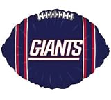 New York Giants Football Balloon - NFL licensed