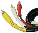 Cables To Go - 17916 - 25ft Value Series RCA-Type Audio Video Cable (Black)